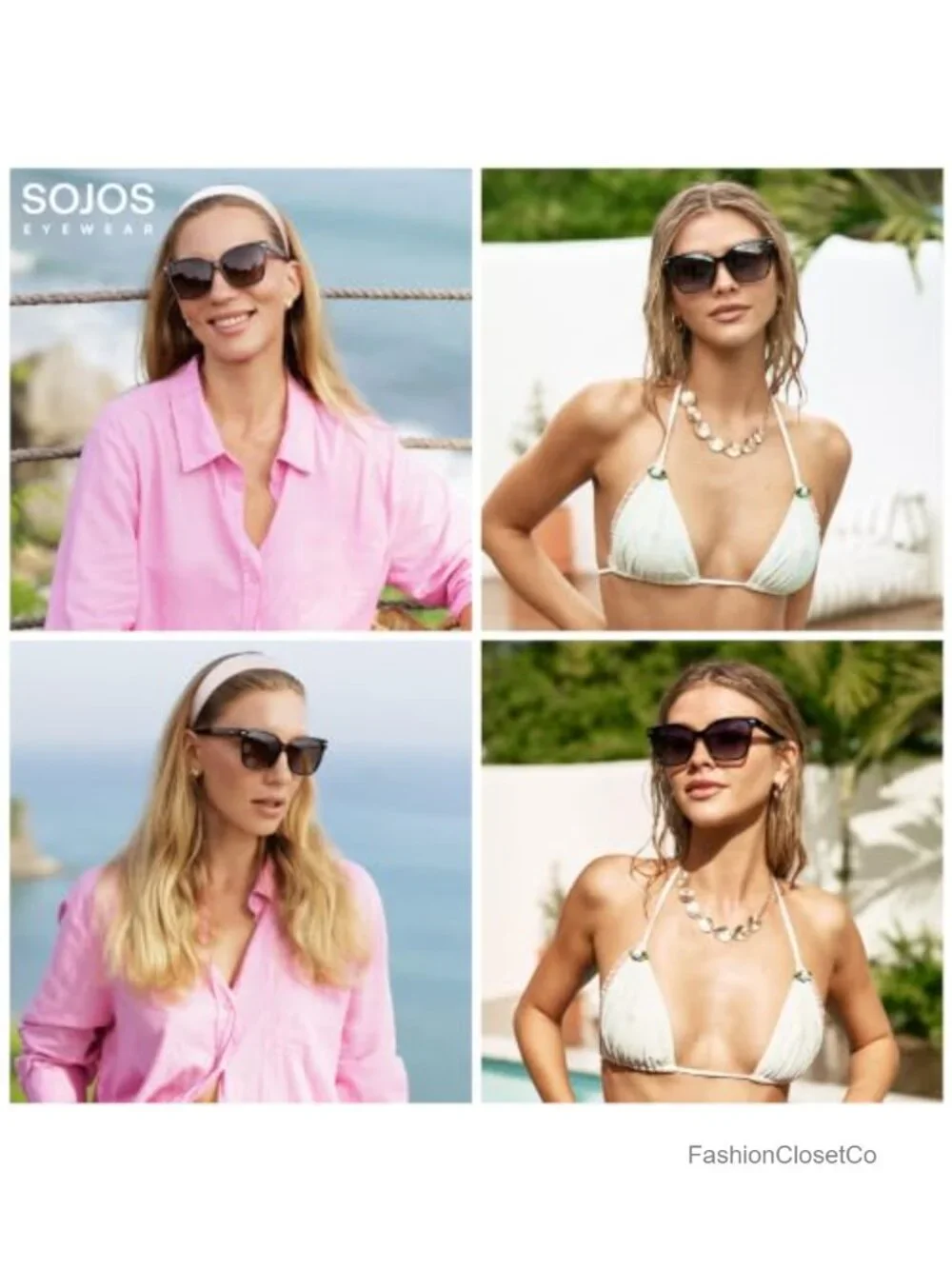 Trendy Square Oversized Polarized Sunglasses UV400 Protection